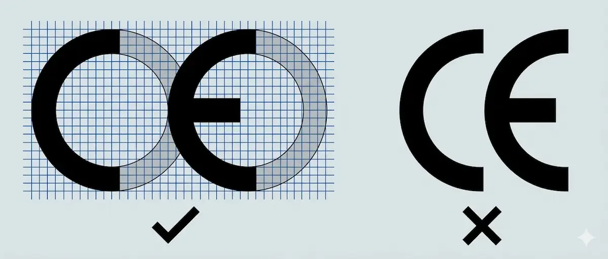 Diferencias entre marcado CE y China Export – símbolo oficial vs logotipo sin respaldo