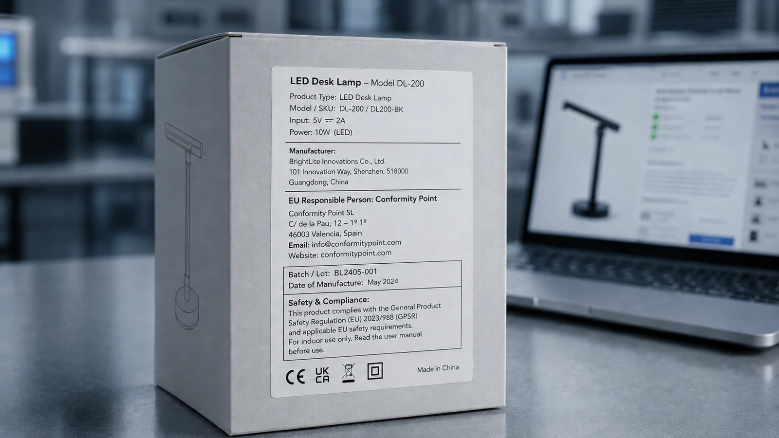 GPSR Labelling Requirements: product, packaging and online listing